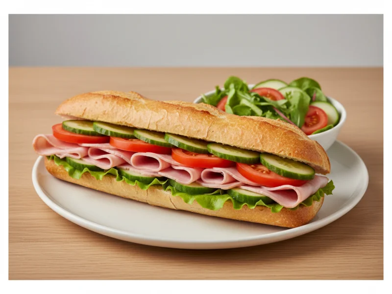 Baguette Schinken klassik