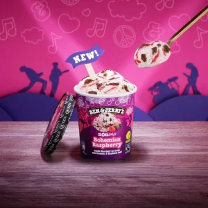 Ben & Jerry's Bohemian Raspberry Vegan