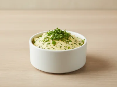 Portion Kräuterbutter