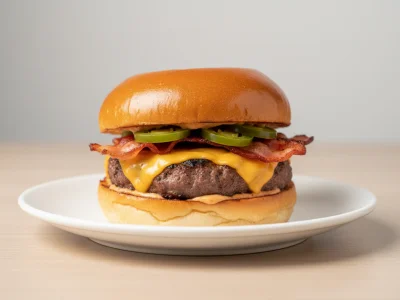 Bacon Jalapenos Burger