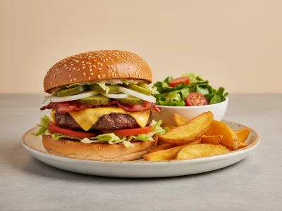 Presley Burger - Wedges