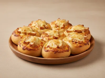Pizzabrötchen 8 Stück mit Hänchenbrust-Filetstreifen