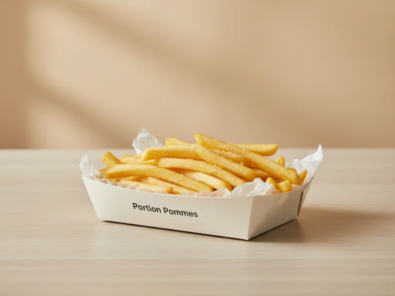 Portion Pommes