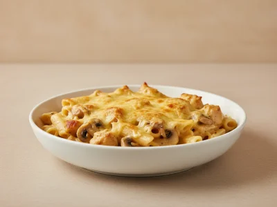 Pasta in Käsesahne-Soße