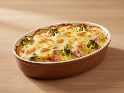 Kartoffel-Broccoli-Auflauf
