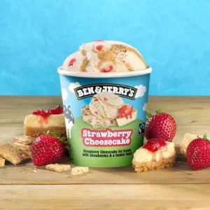 Ben & Jerry's Strawberry Cheesecake