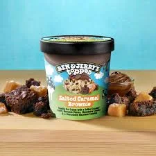 Ben & Jerry's  Salted Caramel Brownie