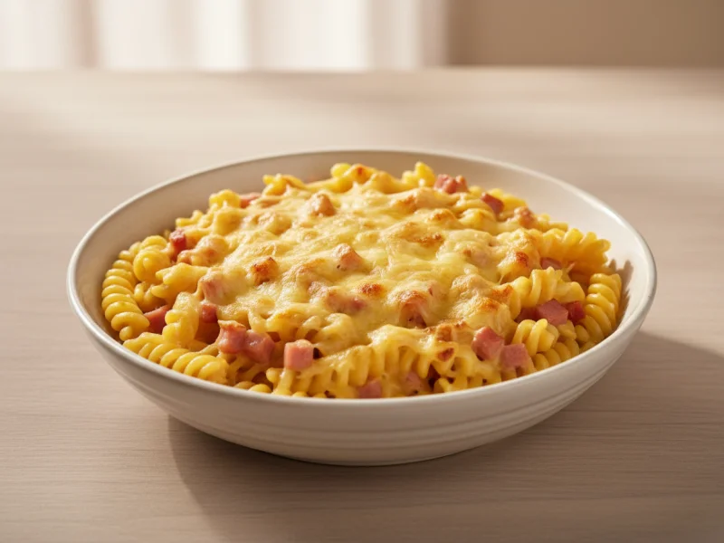 Pasta in Schinken-Käse-Sahne-Soße