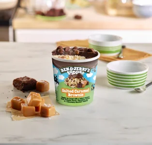 Ben & Jerry's Topped Salted Caramel Brownie
