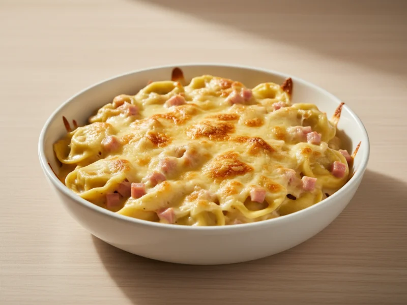 Tortellini in Schinke-Käse-Sahne-Soße