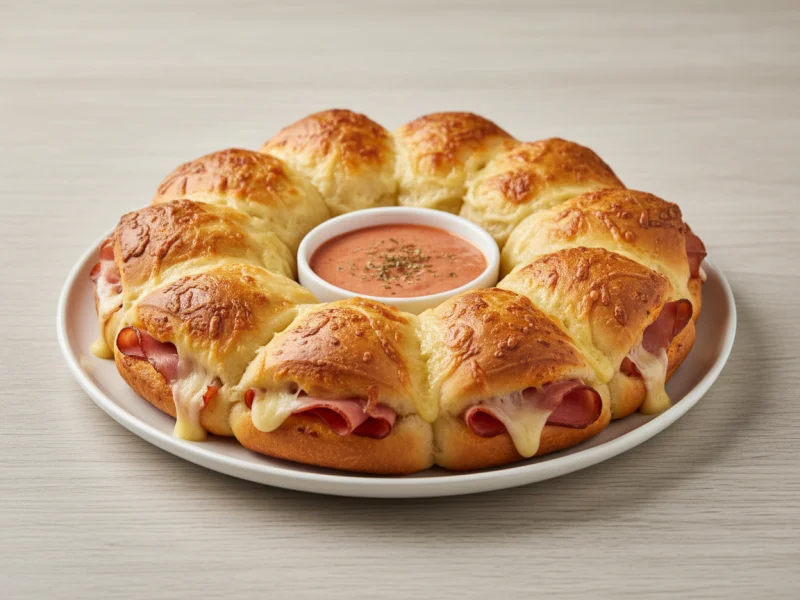 Pizzabrötchen 8 Stück mit Hinterschinken