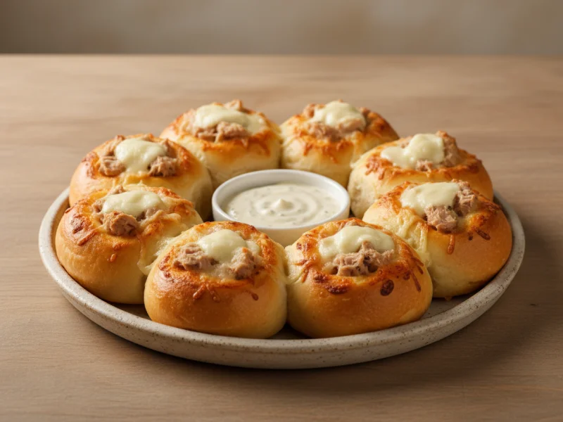 Pizzabrötchen 8 Stück mit Thunfisch