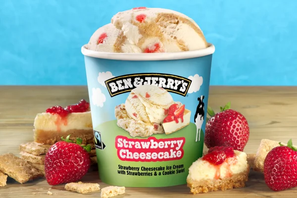 Ben & Jerry's Strawberry Cheesecake