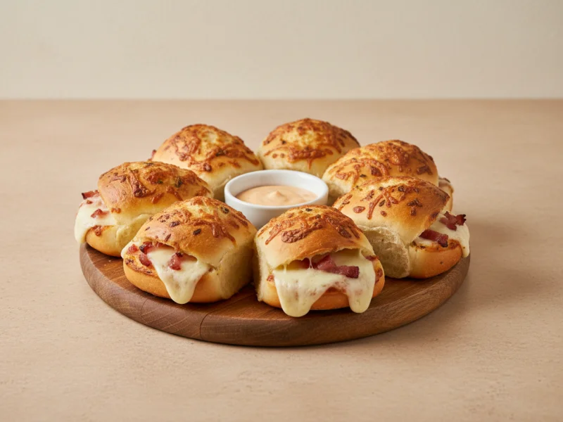 Pizzabrötchen 8 Stück mit Bacon